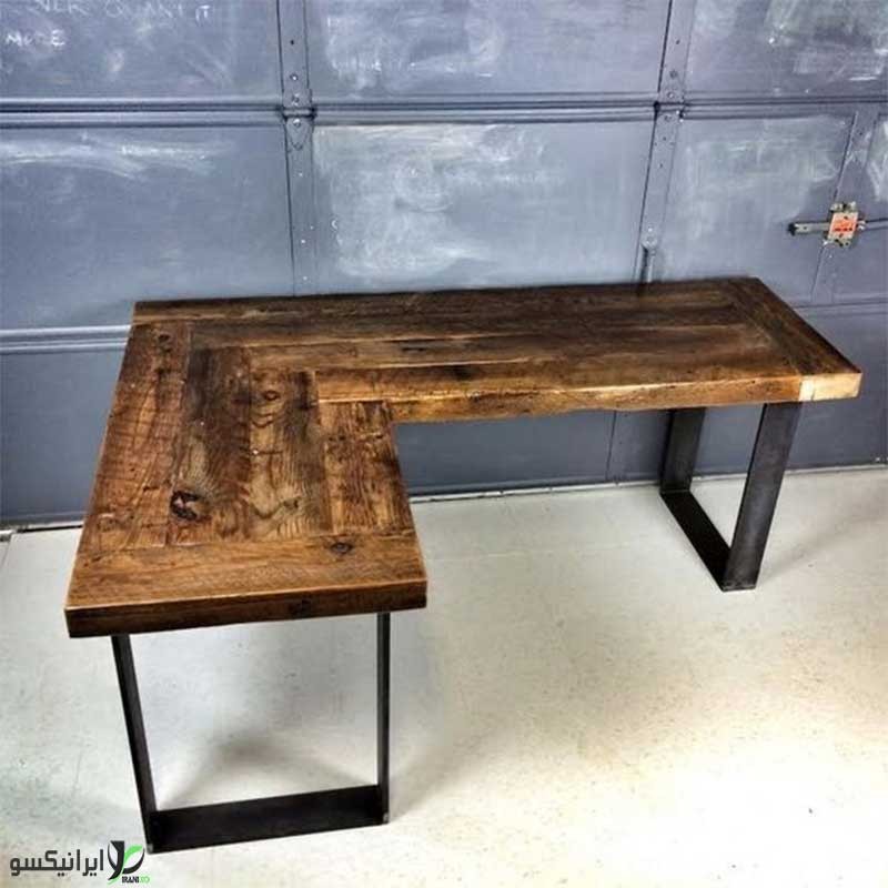 میز چوب و  فلز مدل تالکو